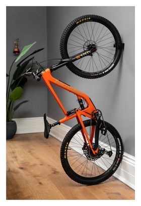 Support Vélo Mural Hornit Clug Pro MTB (44-57mm / 1.75-2.25'') Noir