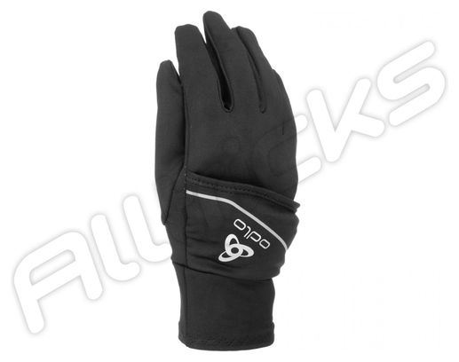 Odlo Intensity Cover Safety Light Gloves Black Unisex