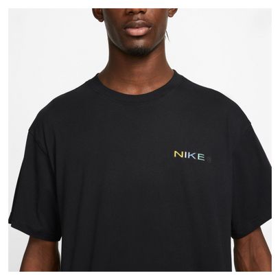 T-shirt Manches Courtes Nike SB Apple Pigeon Noir