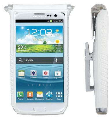 TOPEAK DRYBAG para smartphone Para pantallas de 4 y 5'' Blanco