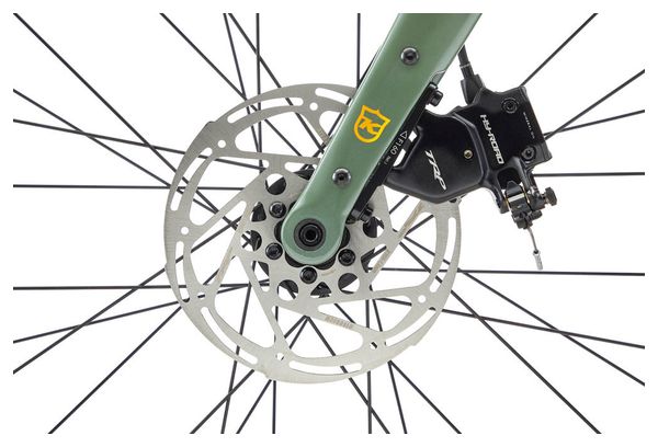 Gravel Bike Kona Libre Aluminium Sram Apex 11V Gloss Metallic Vert 2023