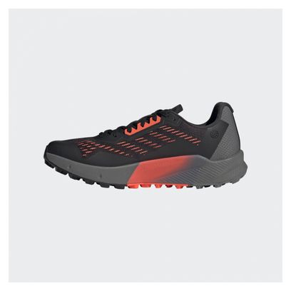 Adidas Terrex Agravic Flow 2 Trail Running Shoes Black Red