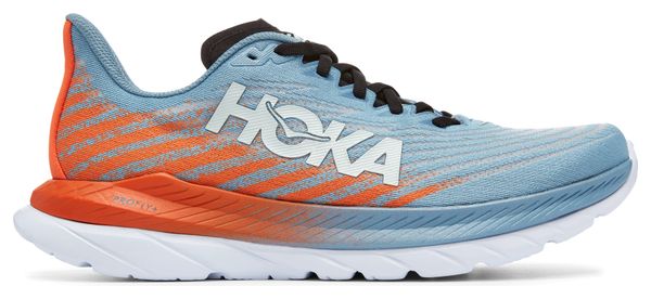 Chaussures Running Hoka Mach 5 Bleu Orange