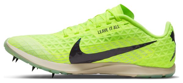 Nike Zoom Rival XC 5 Yellow Unisex Track &amp; Field Shoe