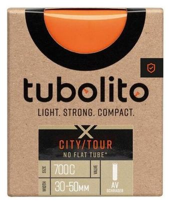 Tubolito X Tubo City Tour Inner Tube 700c Schrader 40 mm Valve