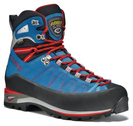 Scarponi Alpinismo Asolo Elbrus Gv GTX Blu Rosso Alltricks.it