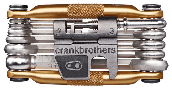 CRANKBROTHERS Multi-Outils M17 17 Fonctions Or