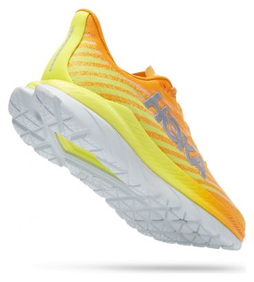 Hoka Mach 5 Running Shoes Orange Yellow
