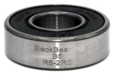 Cuscinetto nero R6-2RS 9,53 x 22,23 x 7,14 mm