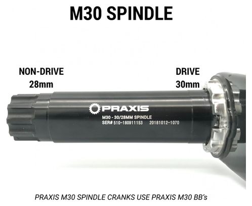 Screw case Praxis Works M30 BSA 68/73 / 83mm