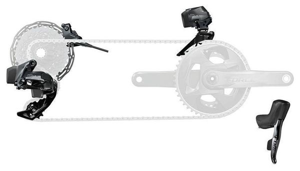 Groupe route Sram Force Axs 2X Groupset Hrd Flat Mount