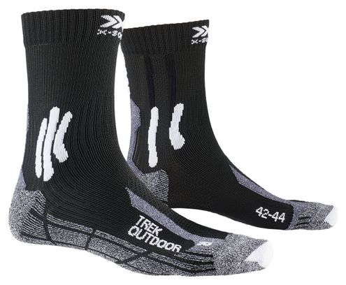 Pair of X-Socks TREK OUTDOOR Socks Black Gray