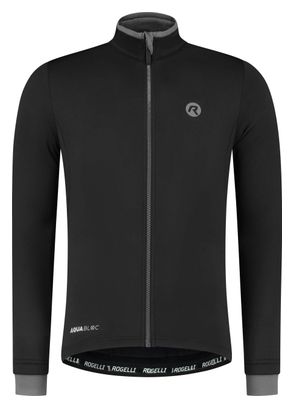 Maillot Manches Longues Velo Rogelli Essential - Homme - Noir