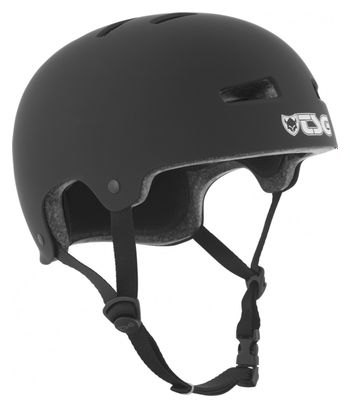 TSG Evolution Einfarbig flacher schwarzer Helm