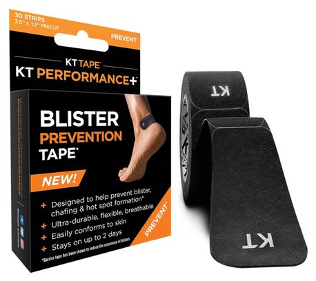 Pansements KT TAPE Blister Prevention Tape Noir