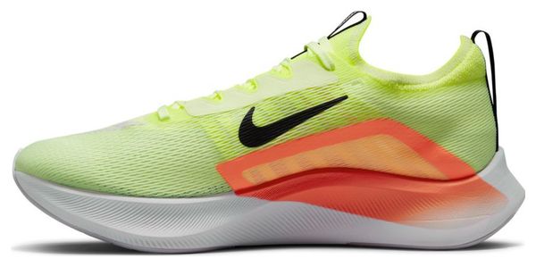 Chaussures de Running Nike Zoom Fly 4 Jaune Orange Homme