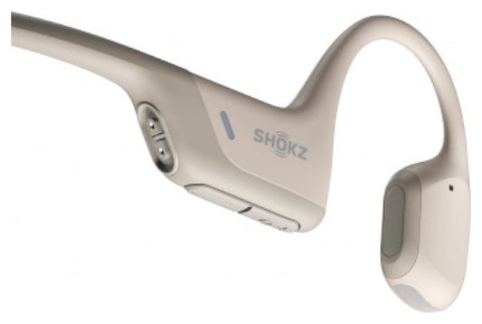 Shokz Openrun Pro Beige Bluetooth Headset