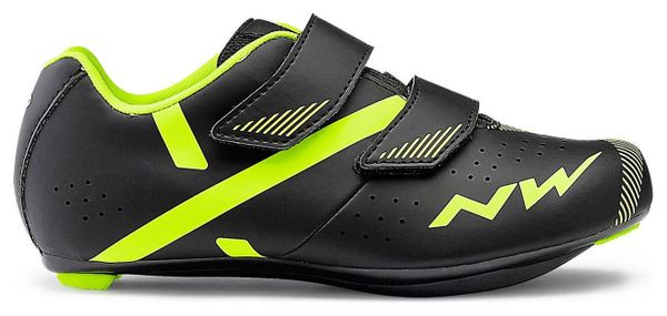 Northwave MTB Shoes Kids Torpedo 2 Junior Black Neon Yellow