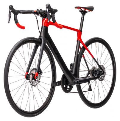 Vélo de Route Cube Agree C:62 SL Shimano Ultegra Di2 11V 700 mm Gris Carbon Rouge 2021