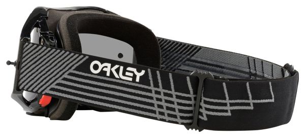 Masque Oakley Airbrake MX Galazy Noir - Verres Dark Grey / Ref : OO7046-B7