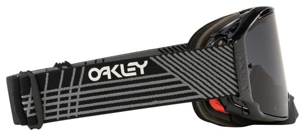 Masque Oakley Airbrake MX Galazy Noir - Verres Dark Grey / Ref : OO7046-B7