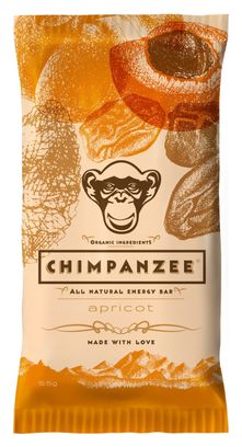 CHIMPANZEE Energy Bar 100% Natural Apricot 55g VEGAN