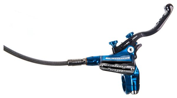 Hope Tech 3 V4 Brakeset - Braided hose Blue