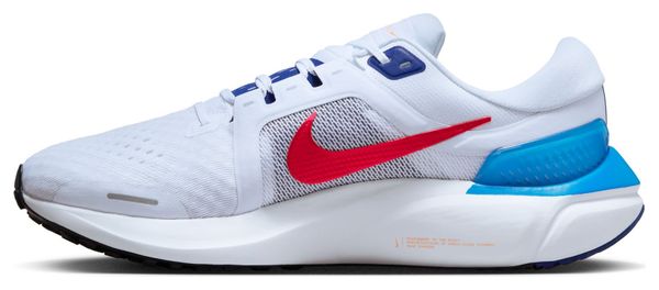 Zapatillas Nike Air Zoom Vomero 16 Blanco Azul Rojo