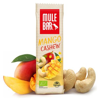 Barre Énergétique MuleBar Bio & Vegan Mangue Noix de Cajou 40 g