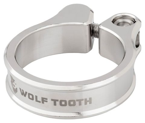 Wolf Tooth Seatpost Clamp Nickel