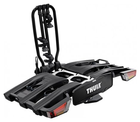 Thule EasyFold XT Towbar Bike Rack 13 Pin - 3 Bikes (E-Bikes Compatible) Black