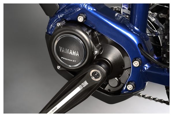 Haibike SDuro Cross 5.0 Damen Hybrid Tourenrad Shimano Deore / XT 10S 500 Wh 700 mm Blau Orange 2020