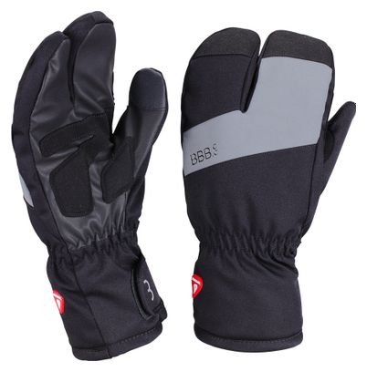 BBB SubZero 2 x 2 Winter Gloves Black / Gray