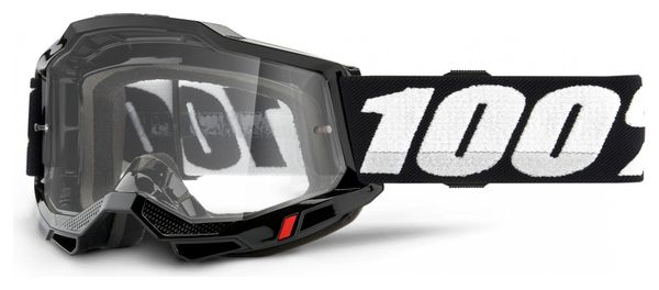 100% ACCURI 2 mask | Black | Clear glasses