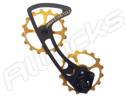 CyclingCeramic Sram Red / Force / Rival 11s Gold Derailleur Cage