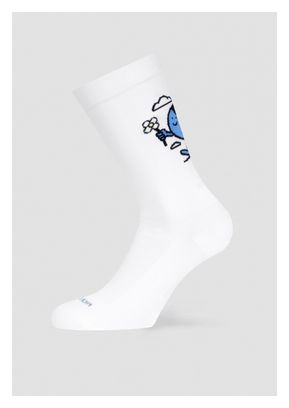 Chaussettes Pacific and Co One Planet Blanc