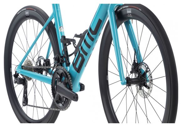 BMC Teammachine SLR01 Three Road Bike Shimano Ultegra Di2 12S 700 mm Turquoise Blue 2023