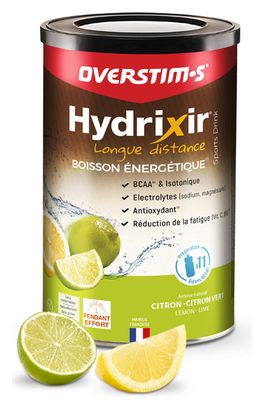 Overstims Hydrixir Bebida Energética de Larga Distancia Limón - Lima 600g