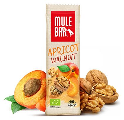 MuleBar Organic & Vegan Energy Bar Apricot Walnut 40 g