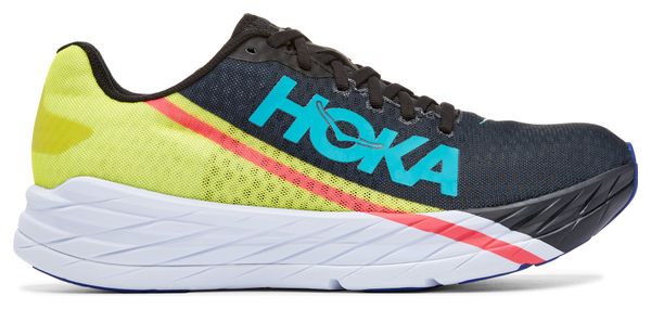Chaussures Running Hoka Rocket X Noir Jaune Unisex