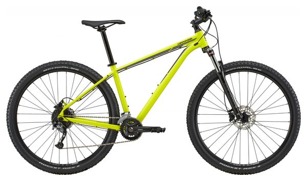 Cannondale 2020 Trail 6 29 '' Bicicleta de montaña semi rígida Shimano Alivio 2x9V Amarillo