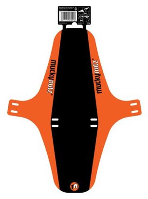 Garde Boue Avant MUCKY NUTZ Face Fender XL Noir / Orange