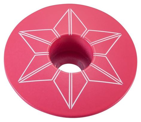 Supacaz Star Capz Neon Pink (recubierto de energía)