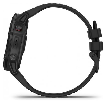 Montre GPS Garmin fenix 6X Pro Noir avec Bracelet Noir