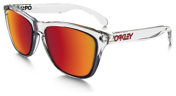Gafas Oakley FROGSKINS klar rot Iridium / Miroir OO9013-A5