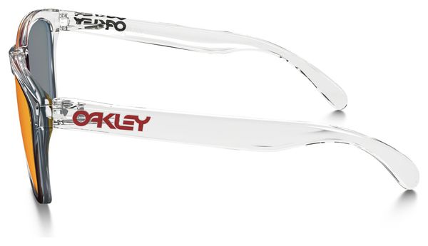 Gafas Oakley FROGSKINS clear red Iridium / Miroir OO9013-A5