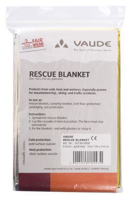 Manta de rescate Vaude (VPE6) 000