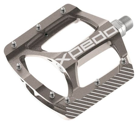 XPEDO ZED Flat Pedals - Silver