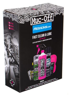 Muc-Off Speciaal Alltricks Fast Clean & Lube Onderhoudskit