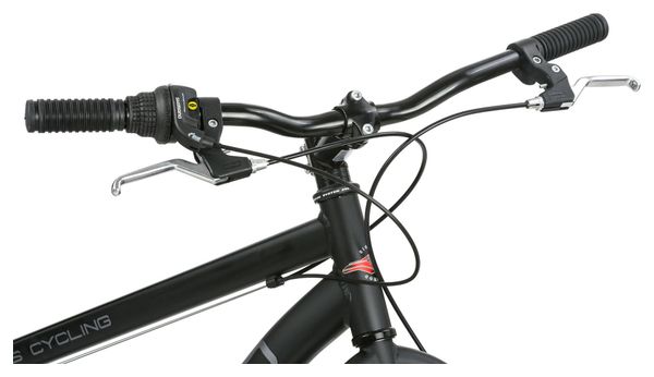 VTT Fatbike semi-rigide 26 aluminium Xceed noir 7 vitesses TC 46 cm KS Cycling